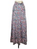 Azules Print Gray Blue Casual Skirt Size M - photo 2