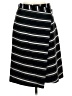 Zara Basic Stripes Black Casual Skirt Size M - photo 1