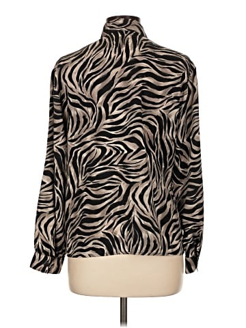 Notations Long Sleeve Blouse (view 2)