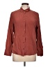 Everlane Solid Brown Long Sleeve Button-Down Shirt Size L - photo 1