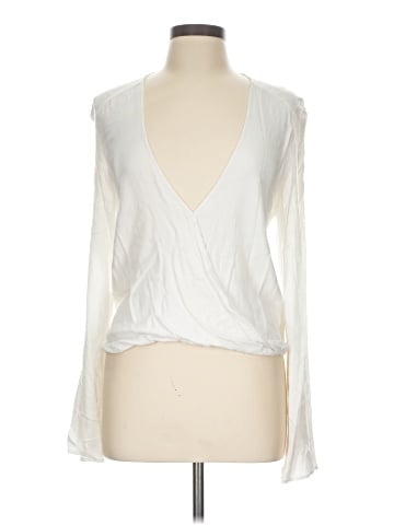 Blue Life Long Sleeve Blouse (view 1)
