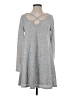 Alya 100% Polyester Gray Casual Dress Size S - photo 1