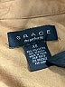 Grace Solid Brown Long Sleeve Blouse Size XS - photo 7