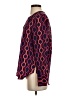 Julie Brown 100% Polyester Pink Long Sleeve Blouse Size 2 - photo 5