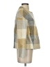 Zara Basic Plaid Gold Coat Size XXS - photo 4