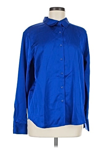 Calvin Klein Long Sleeve Blouse (view 1)