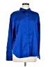 Calvin Klein 100% Polyester Blue Long Sleeve Blouse Size M - photo 1