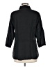 Flax 100% Linen Black 3/4 Sleeve Button-Down Shirt Size 6 (S) - photo 2