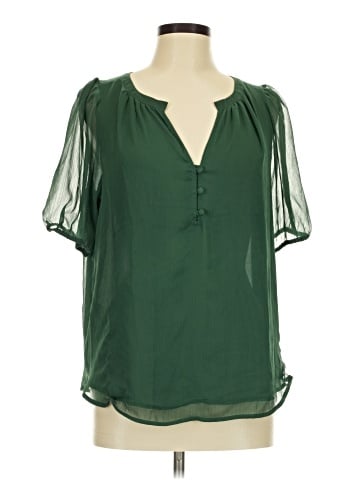 Ann Taylor LOFT Short Sleeve Blouse (view 1)