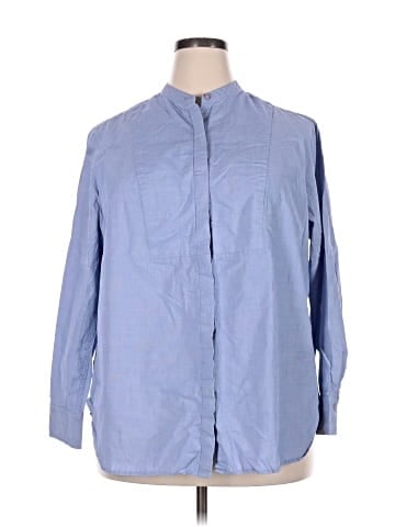 Boden 3/4 Sleeve Button-Down Shirt (view 1)