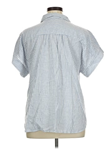 Caslon Short Sleeve Blouse (view 2)