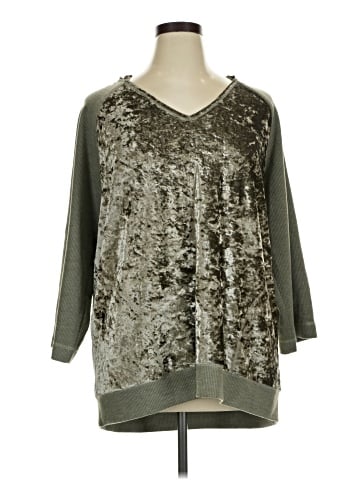 Tru Luxe Jeans Pullover Sweater (view 1)