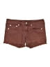 American Eagle Outfitters Hearts Brown Burgundy Shorts Size 6 - photo 1