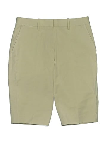 Theory Khaki Shorts (view 1)