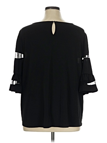 Adrianna Papell 3/4 Sleeve Top (view 2)