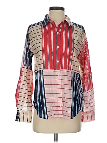 Banana Republic Factory Store Long Sleeve Blouse (view 1)