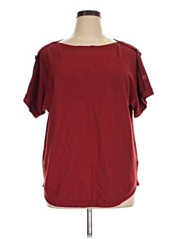 Cable & Gauge Short Sleeve Blouse (view 1)
