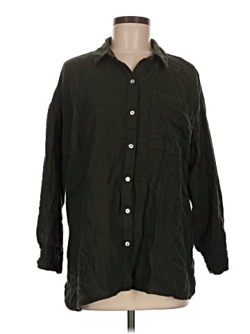 Purejill Long Sleeve Button-Down Shirt (view 1)