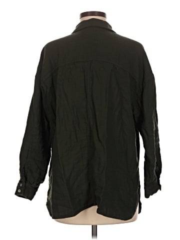 Purejill Long Sleeve Button-Down Shirt (view 2)