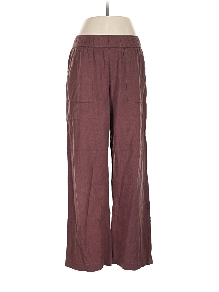 Pre-owned Toad And Co Casual Pants In Burgundy