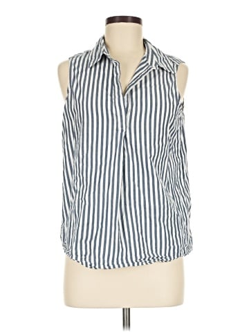 Style&Co Sleeveless Button-Down Shirt (view 1)