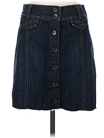 Ann Taylor Denim Skirt (view 1)