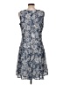 Perceptions Paisley Blue Casual Dress Size L - photo 2