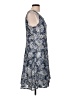 Perceptions Paisley Blue Casual Dress Size L - photo 4