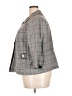Venezia Plaid Gray Coat Size 20 - photo 5