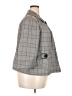 Venezia Plaid Gray Coat Size 20 - photo 4