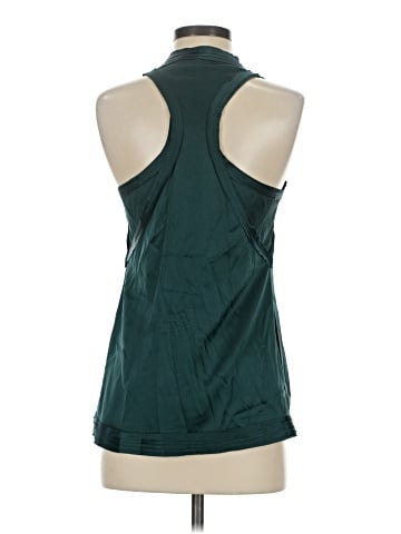 BCBGMAXAZRIA Sleeveless Silk Top (view 2)