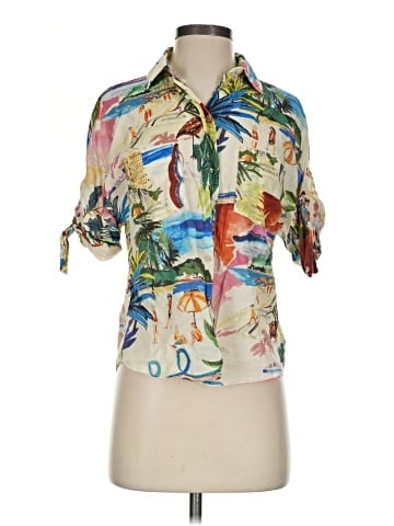 Zara Short Sleeve Blouse (view 1)