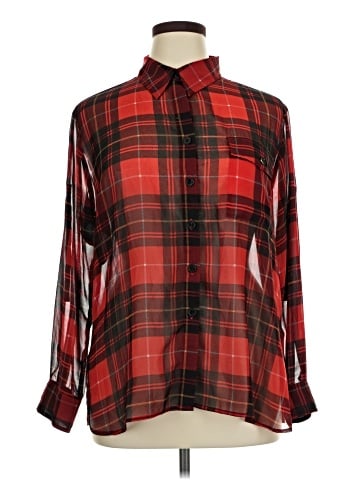 Ellen Tracy Long Sleeve Blouse (view 1)
