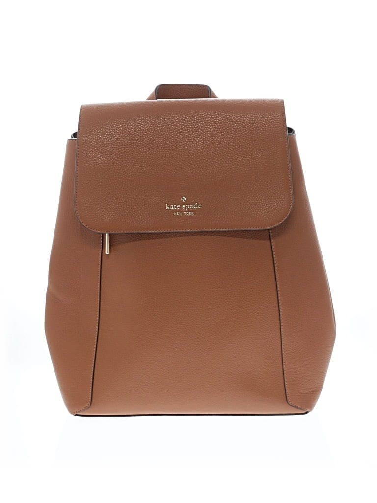 Pre-owned Kate Spade New York Backpack In Tan