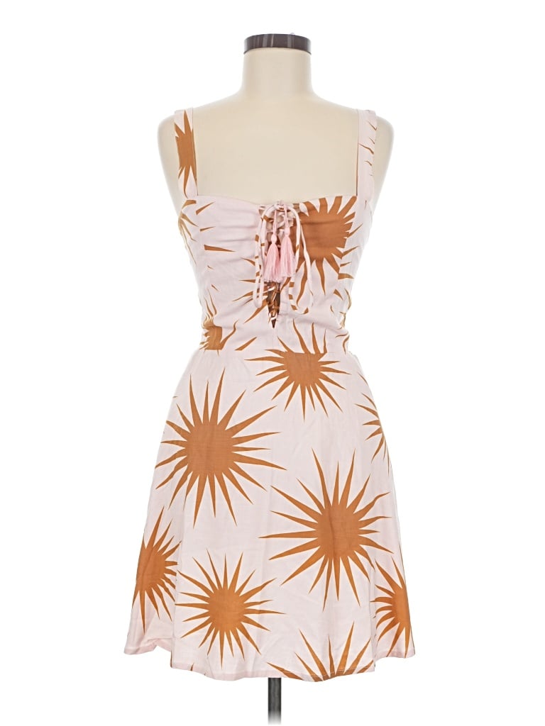 Pre-owned Tiare Hawaii Cocktail Dress In Orange
