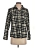 L.L.Bean 100% Cotton Plaid Black Long Sleeve Button-Down Shirt Size S - photo 1