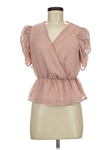 Paper Crane Short Sleeve Blouse (view 1)