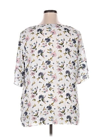 PREMISE Short Sleeve Blouse (view 2)