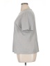 Notations Gray Short Sleeve Top Size XL - photo 5