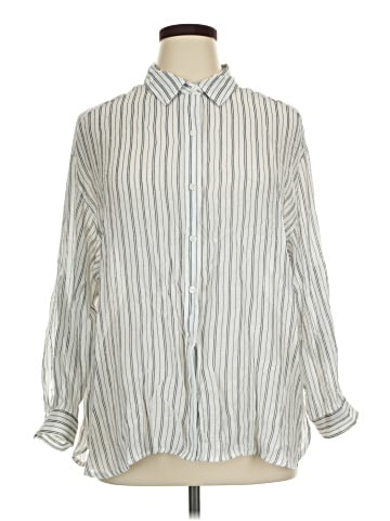 Max Studio Long Sleeve Button-Down Shirt (view 1)
