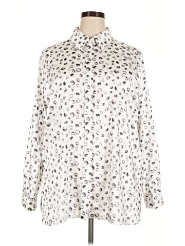 Marina Rinaldi Long Sleeve Blouse (view 1)