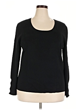 Dana Buchman Long Sleeve Top (view 1)