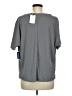 Green Envelope Gray Short Sleeve Top Size M - photo 2