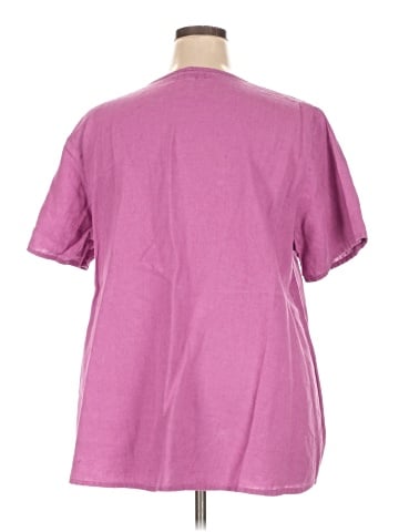 Flax Short Sleeve Top (view 2)