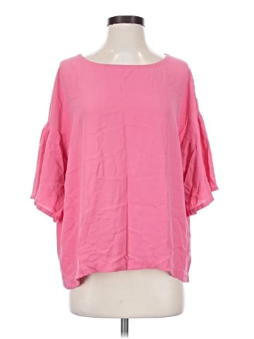 Eileen Fisher 3/4 Sleeve Silk Top (view 1)