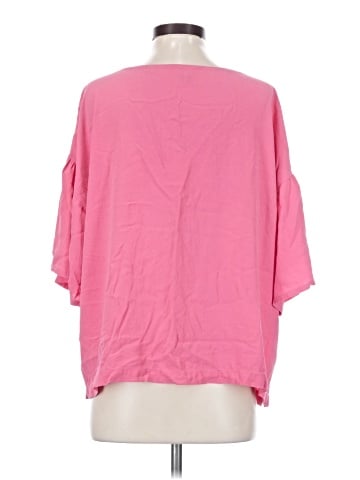 Eileen Fisher 3/4 Sleeve Silk Top (view 2)