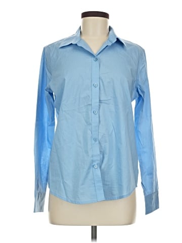 Liz Claiborne Long Sleeve Button-Down Shirt (view 1)