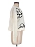 No Comment 100% Acrylic Floral Ivory Pullover Sweater Size M - photo 4