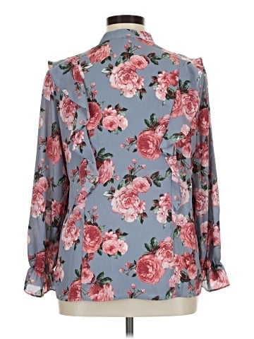 Counterparts Long Sleeve Blouse (view 2)