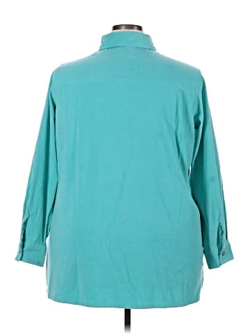 Roaman's 3/4 Sleeve Blouse (view 2)